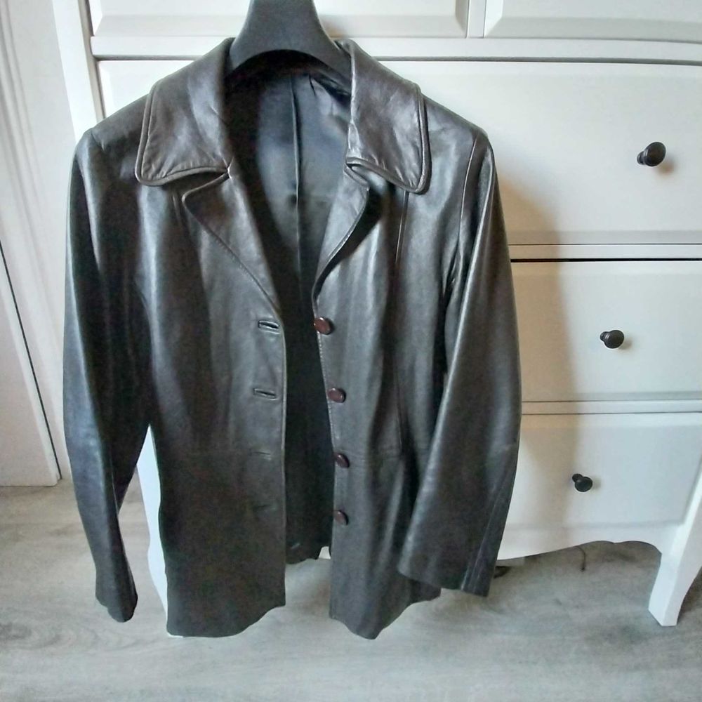 Veste cuir vintage 100 Champigny-sur-Marne (94)