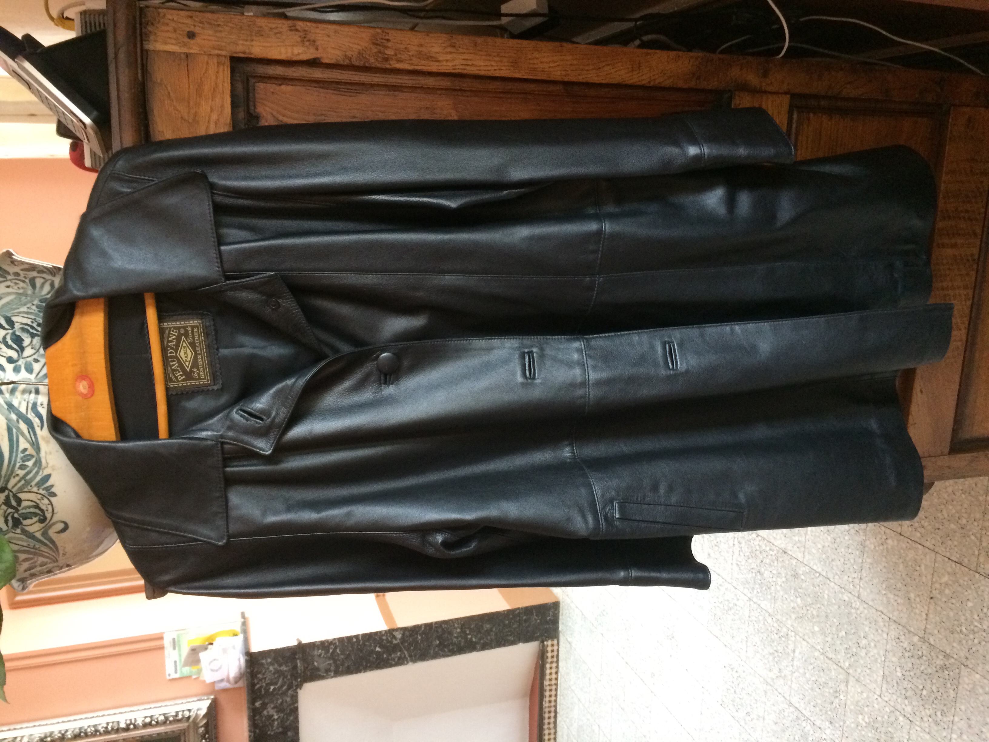 veste cuir 40 Grandfresnoy (60)