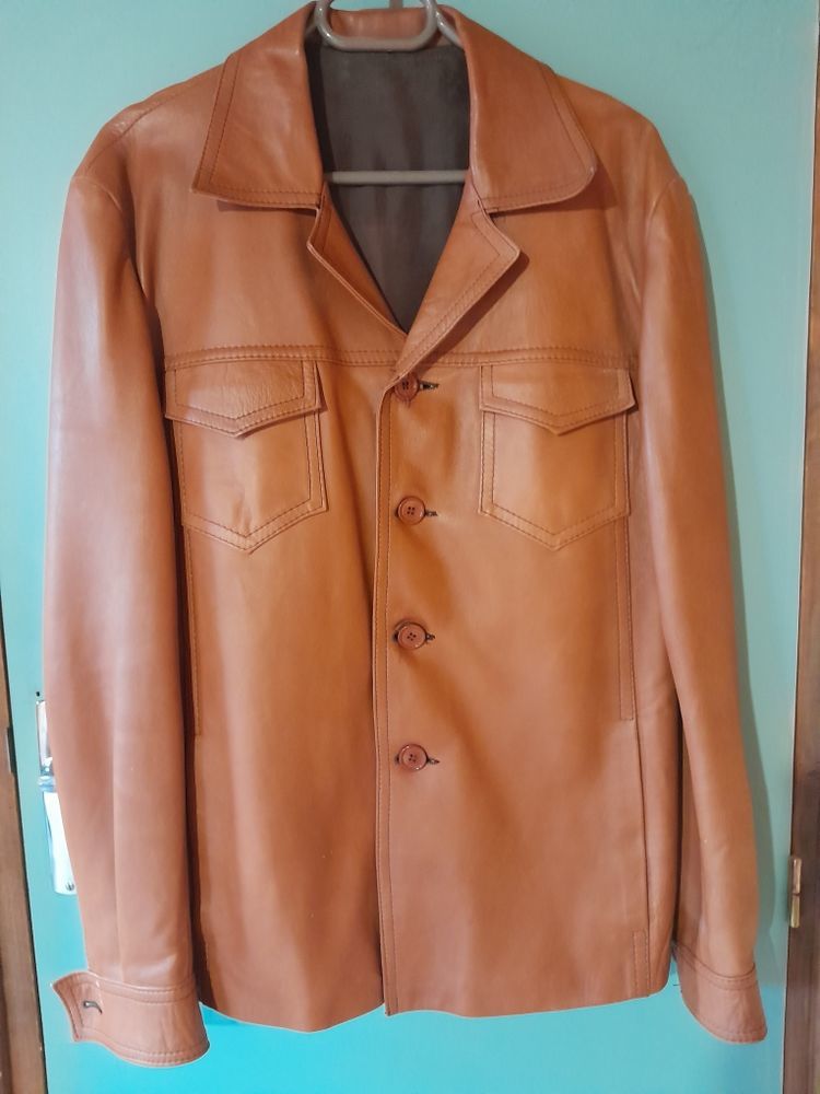veste cuir 40 Grug�-l'H�pital (49)