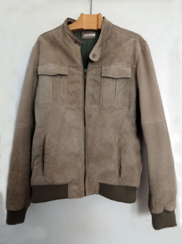 Veste en cuir 30 Mons-en-Bar�ul (59)