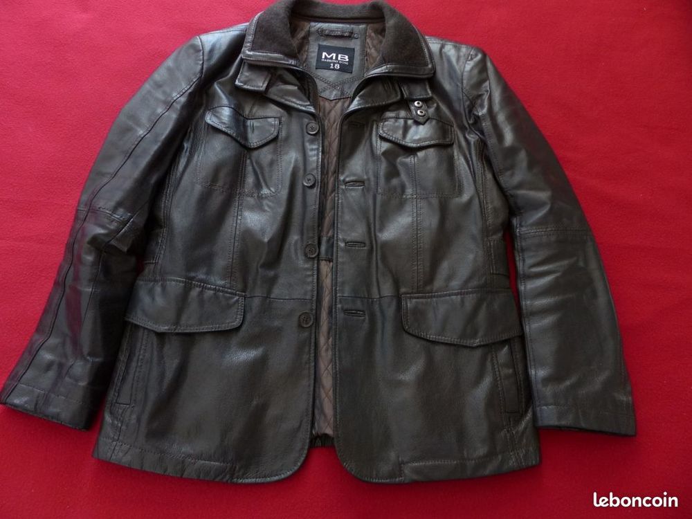 Veste cuir 100 Anse (69)