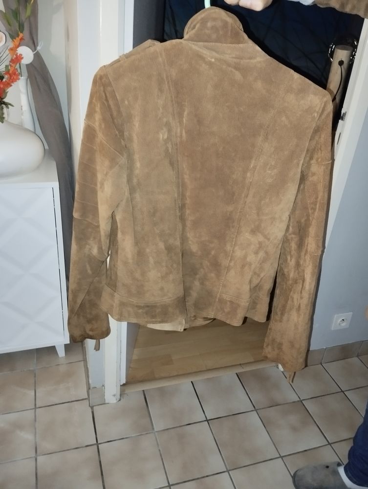 Veste daim marron 50 Guichen (35)