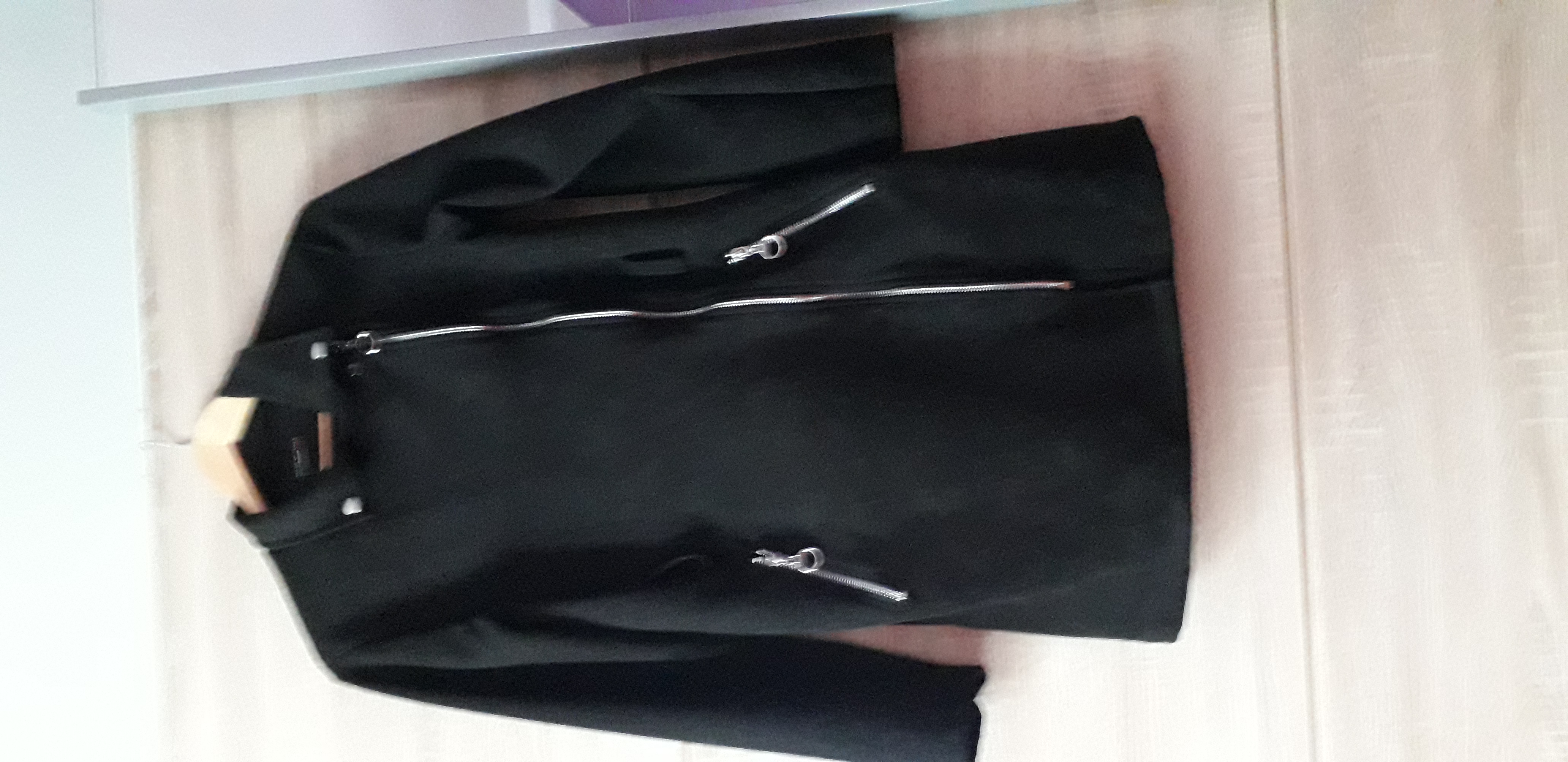 VESTE EN DAIM NOIR NEUVE FEMME 13 Gentilly (94)