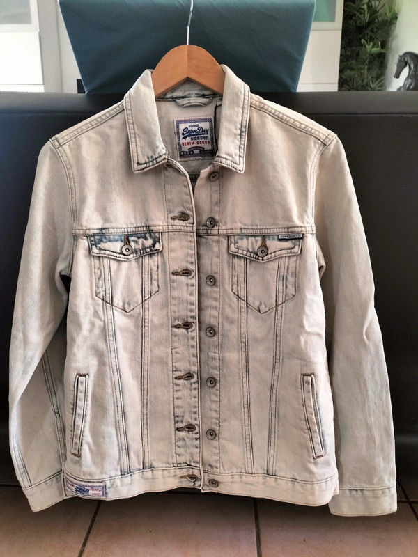 veste denim Superdry t.34 neuve 45 Peipin (04)