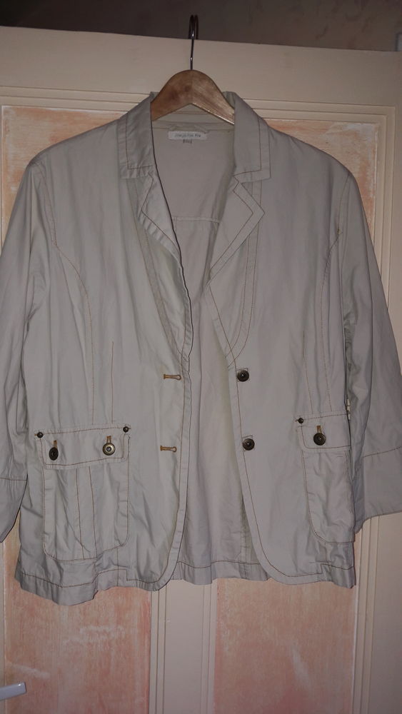 Veste femme T5  Beige Jacqueline Riu 25 M�ry-sur-Oise (95)