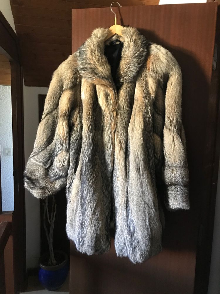 Veste  femme longue  en fourrure naturelle 0 Embrun (05)