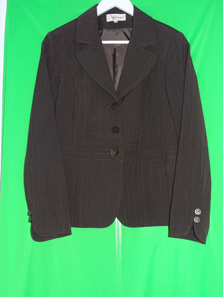 Veste femme marron  - Armand Thierry-Affinit�s - T 44 12 Les Moli�res (91)