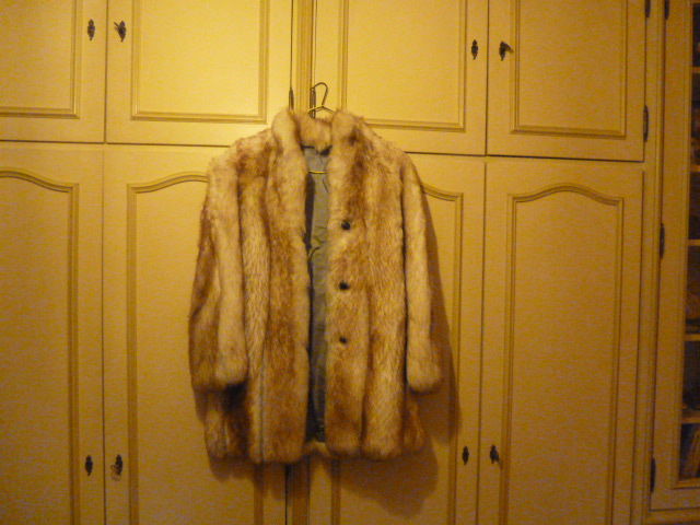 VESTE DE FOURRURE EN RENARD VINTAGE
60 La Ville-du-Bois (91)