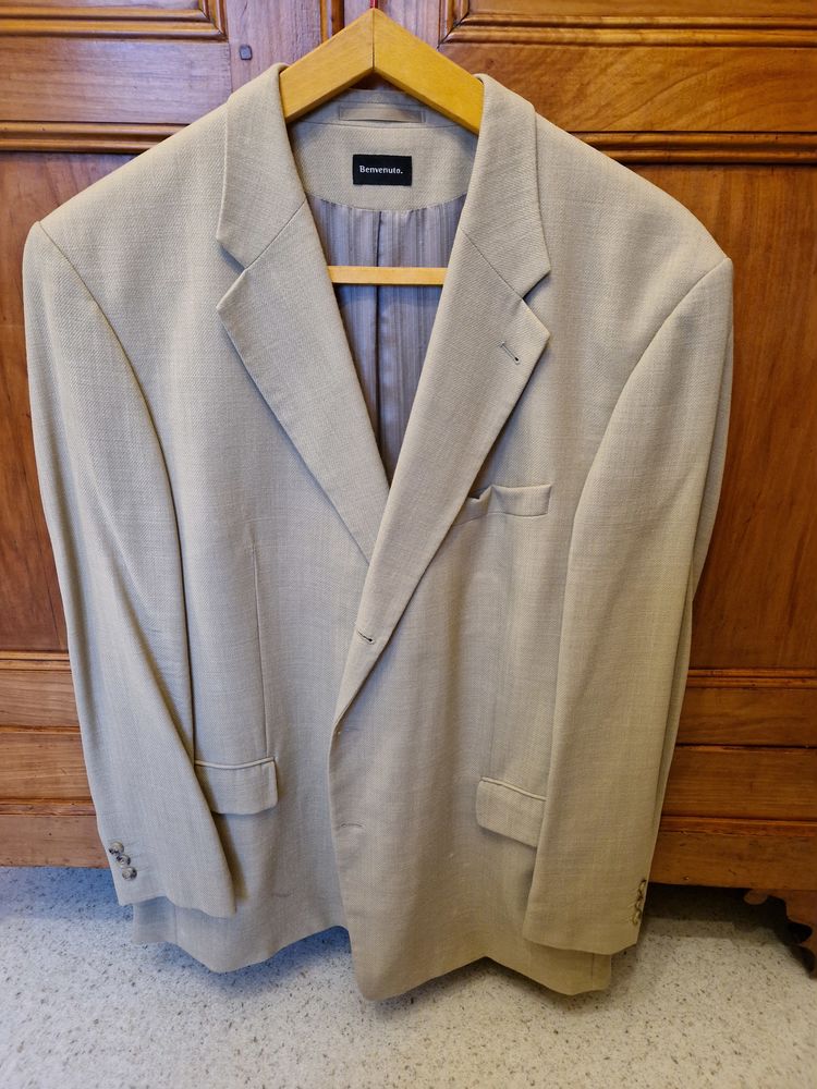 veste �t� homme - beige clair - BENVENUTO - Taille 64 80 Saint-Amand-Montrond (18)