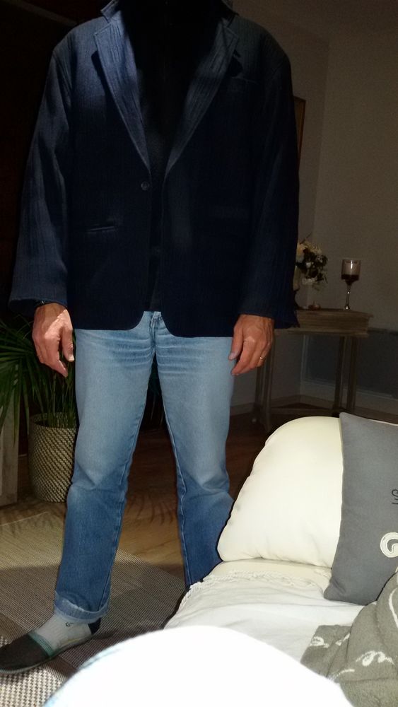 Veste homme bleu marine 5 Sainte-Eulalie (33)