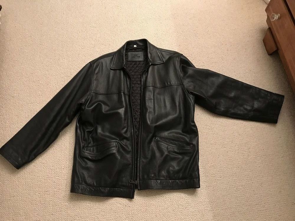 Veste homme cuir v�ritable L 35 Bois-Colombes (92)