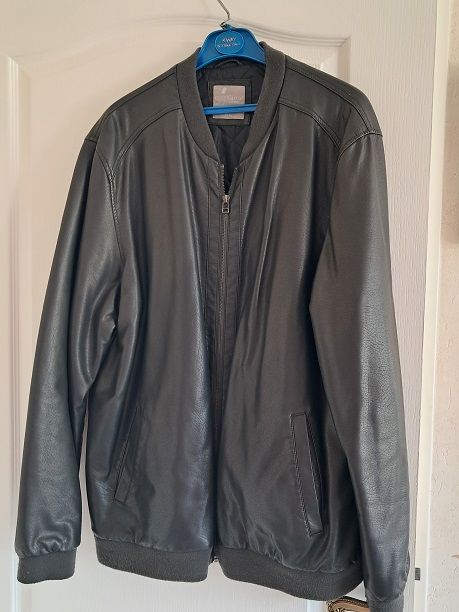 Veste homme hiver Simili cuir 3XXL mode automne froid 29 F�ves (57)