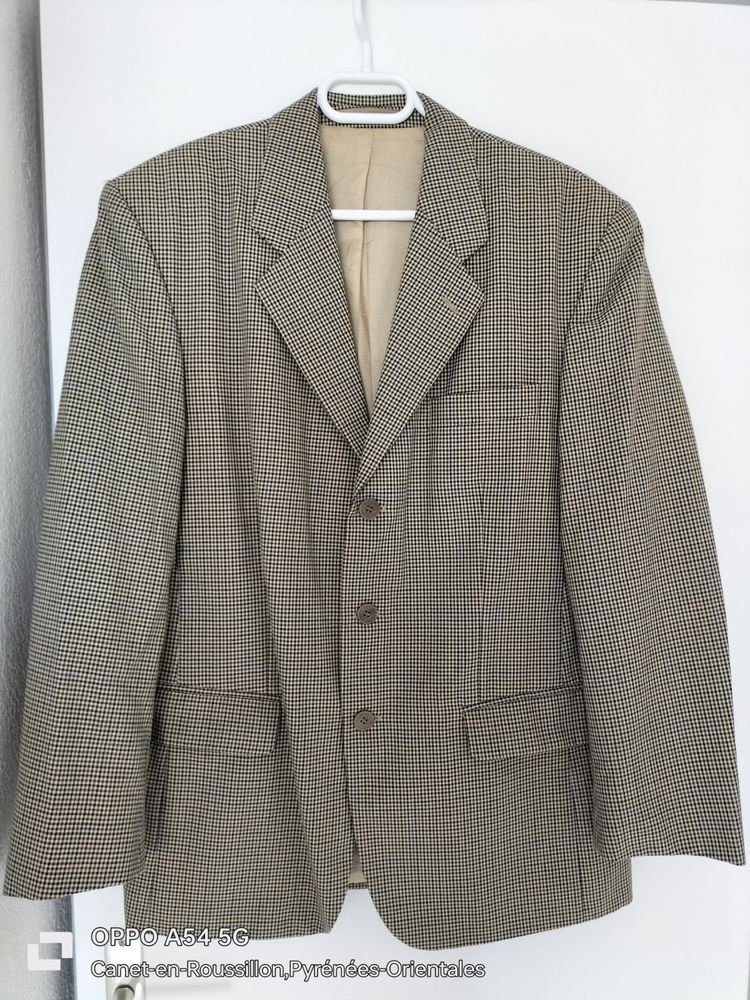 Veste Homme en TBE, Taille M et Couleur Pied de Poule Beige 8 Canet-en-Roussillon (66)