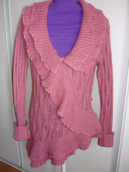 Veste en lainage rose 5 Avignon (84)