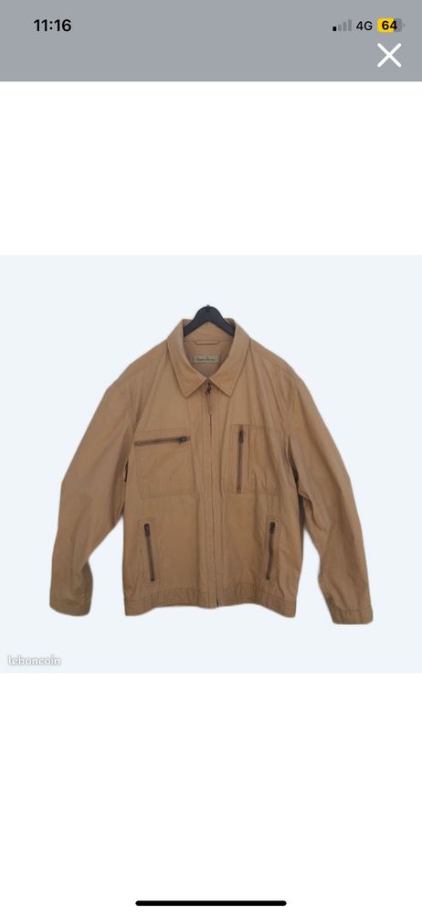 Veste d'�t� l�g�re Homme taille L 100% Coton, comme neuve 0 Les Sables-d'Olonne (85)