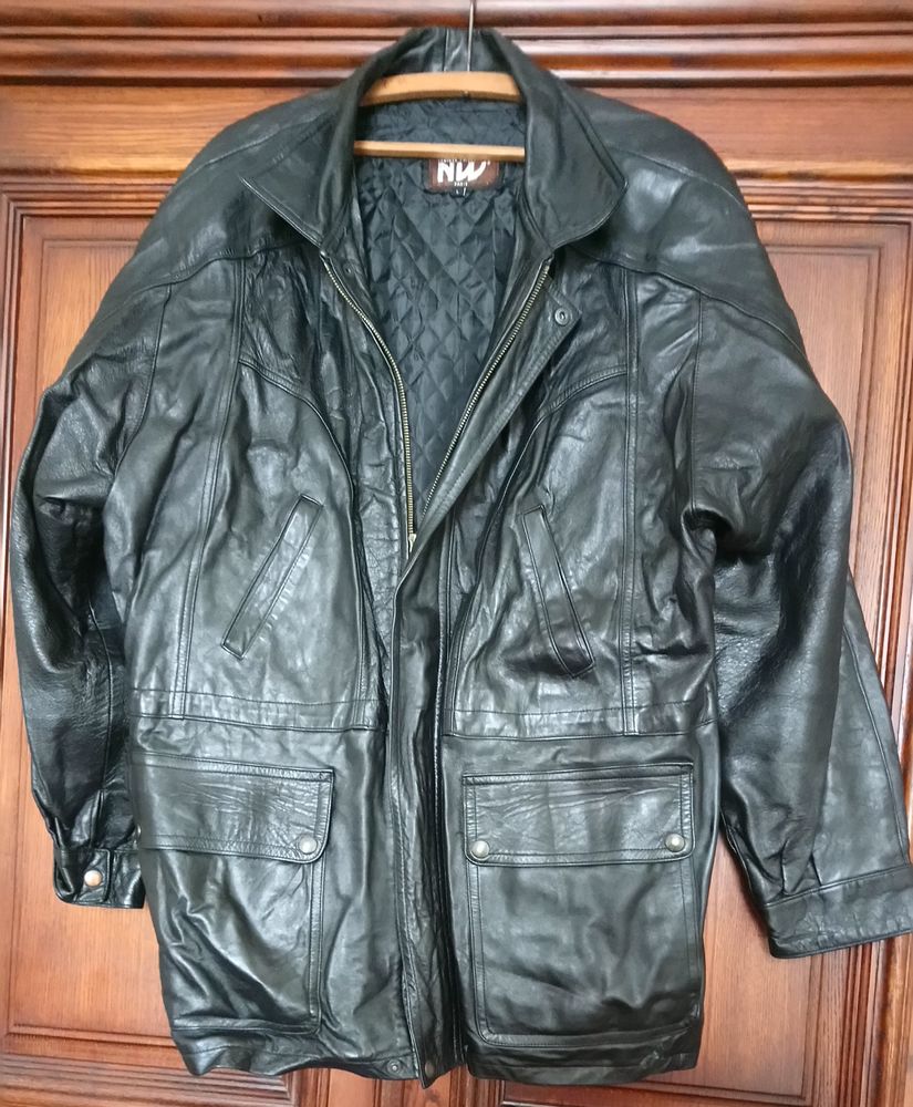 Veste Longue en Cuir 100 La Courneuve (93)