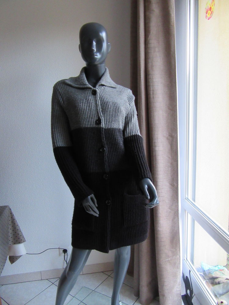 Veste longue 30% laine 6 Metz (57)