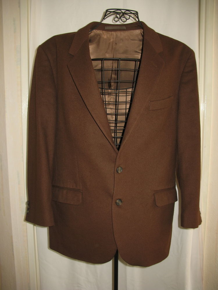 Veste marron en laine et cachemire - T52 28 Antony (92)