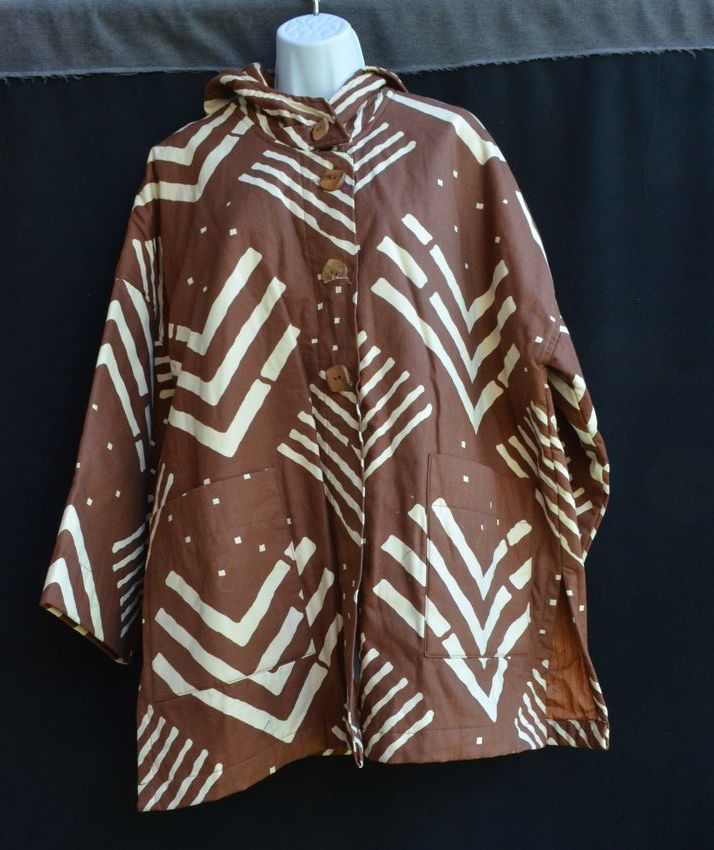 Veste multicolore � capuche matelass�e 40 Thenneli�res (10)