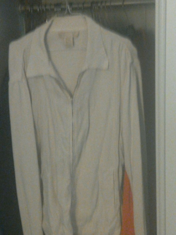 Veste naturelle ZARA en coton tissus et tissage 12 Villiers-sur-Marne (94)