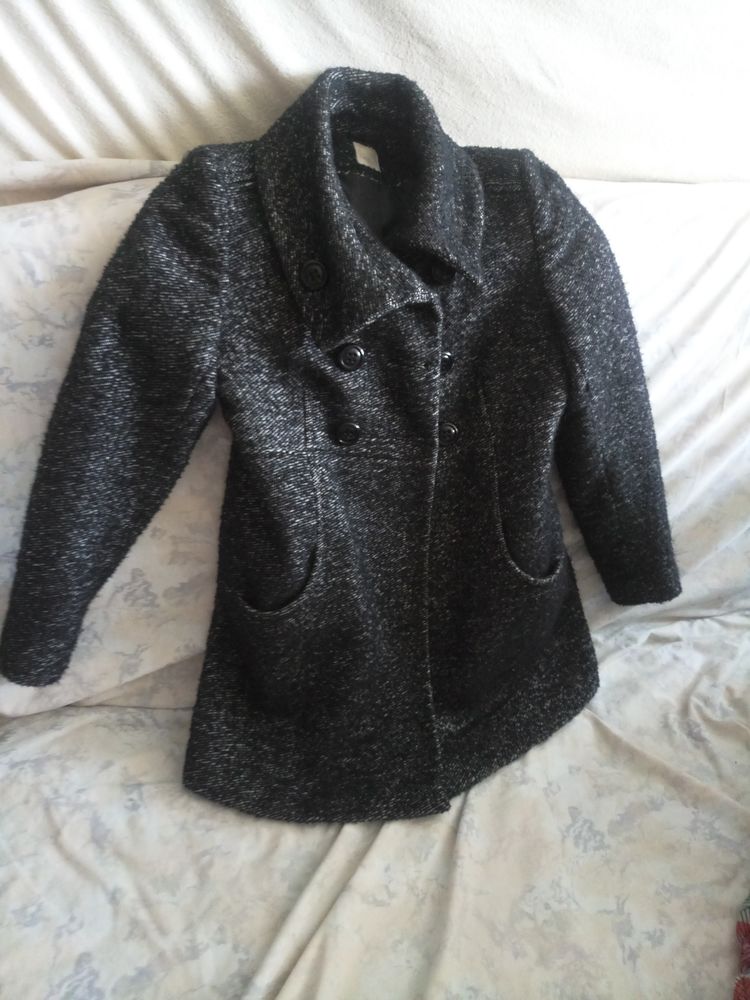 VESTE  3/4-NOIR  CAMAIEU TAILLE : 1-38/40 10 Grasse (06)