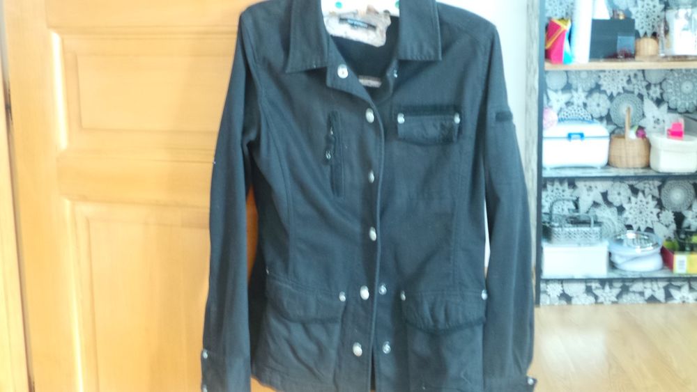 VESTE NOIR COTON 4 Charantonnay (38)