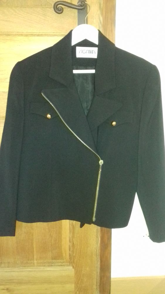 Veste noire AGATHA GIRLS coupe perfecto 50 Montauroux (83)
