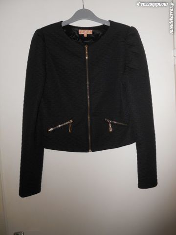 Veste noire marque originale L.C FASHION, neuve 13 Retiers (35)