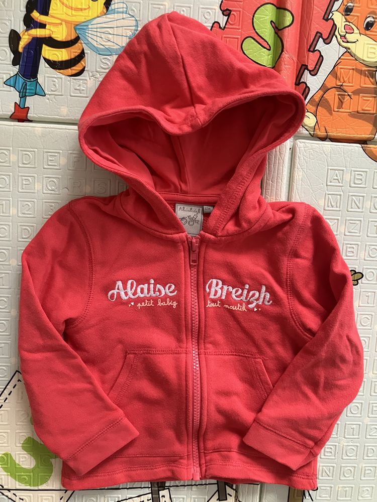 veste polaire � l'Aise Breizh taille 12 mois. 5 Br�m�nil (54)