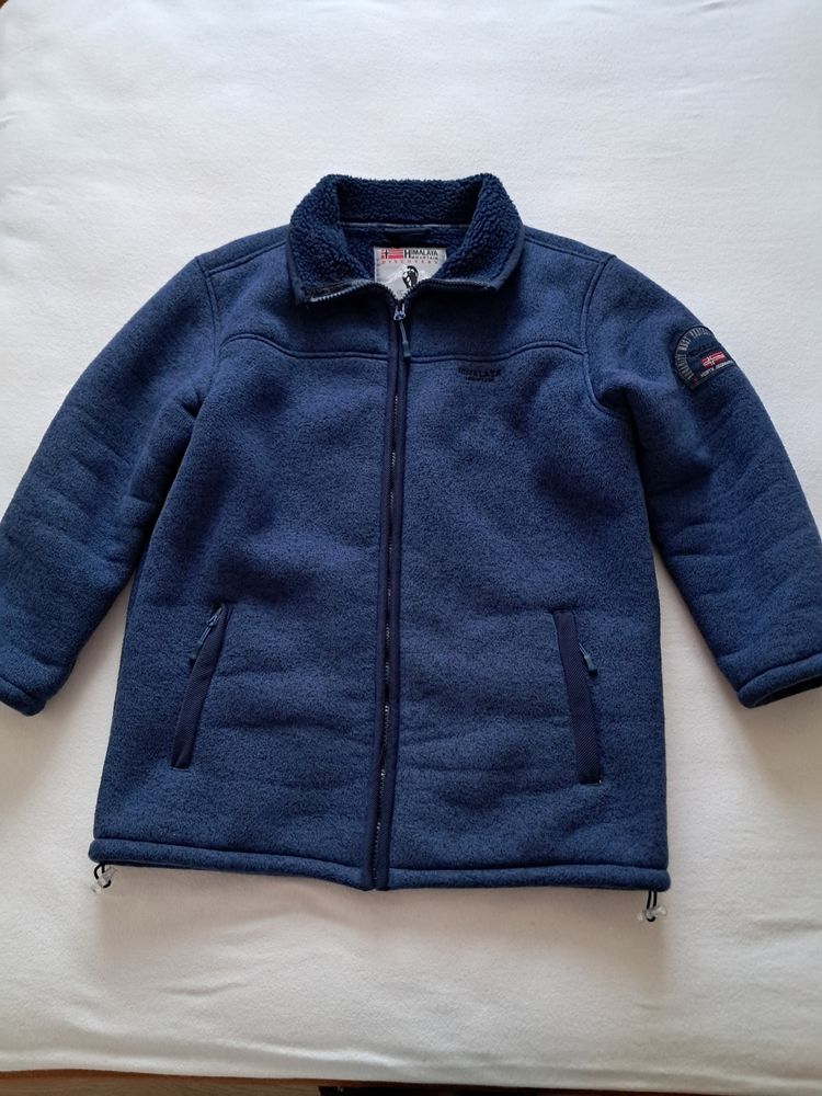 Veste polaire unisexe bleue doubl�e. Himalaya Mountains. T L 25 Pont-de-Salars (12)