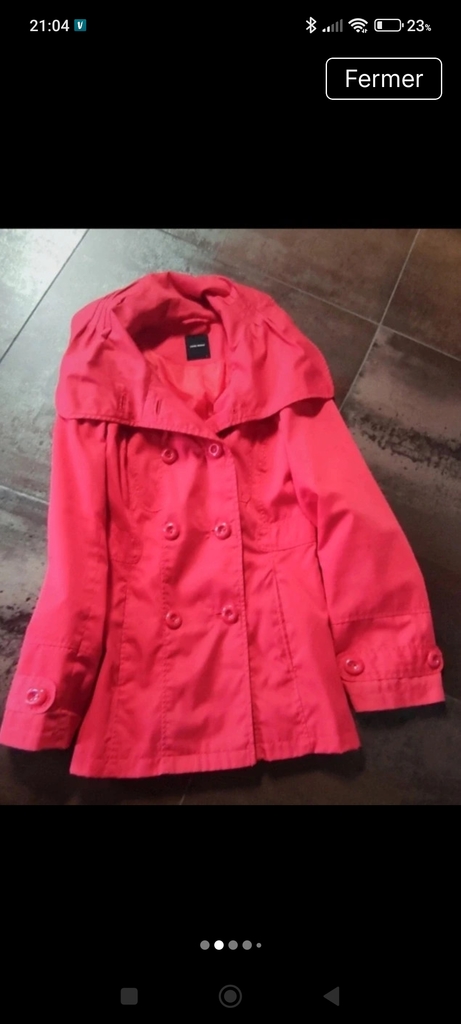 Veste rouge � double boutonnage 10 Champagnole (39)