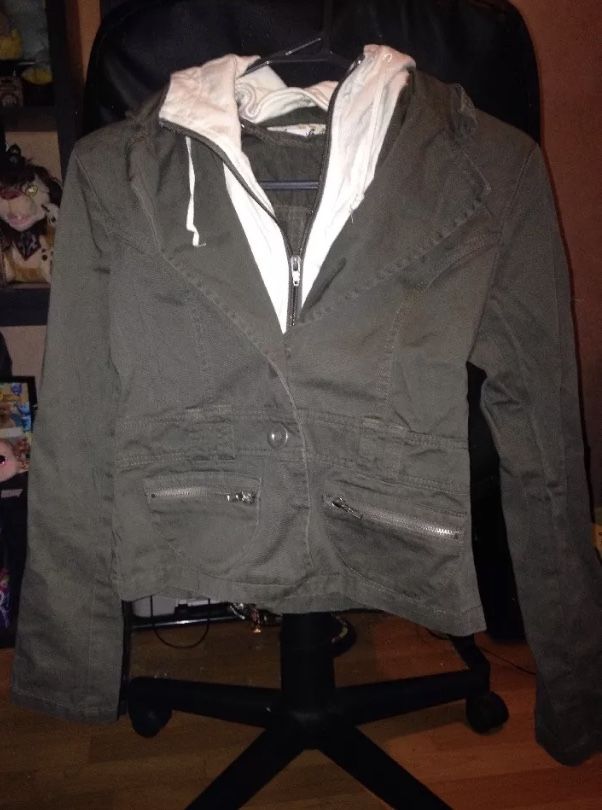 Veste Mi-saison Jeans Trompe L'?il Taille s/m 5 Fameck (57)