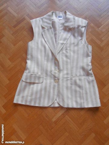 Veste sans manche ray�e (49) 15 Tours (37)