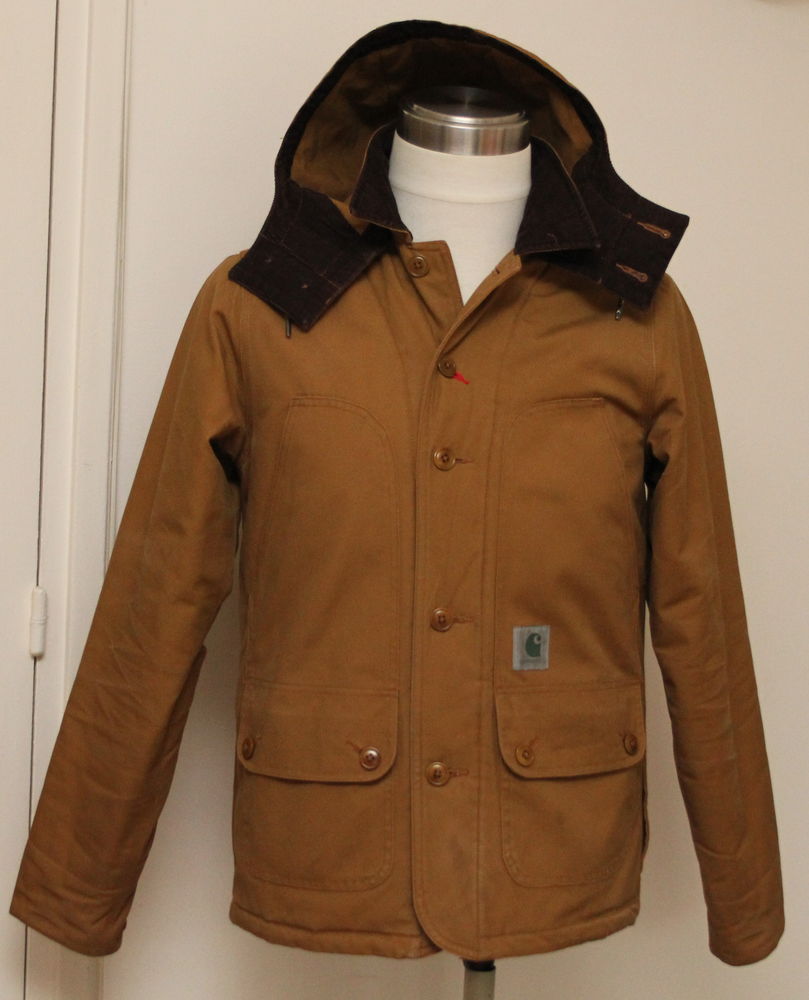 Veste tabac capuche CARHARTT 
Taille S 130 Issy-les-Moulineaux (92)