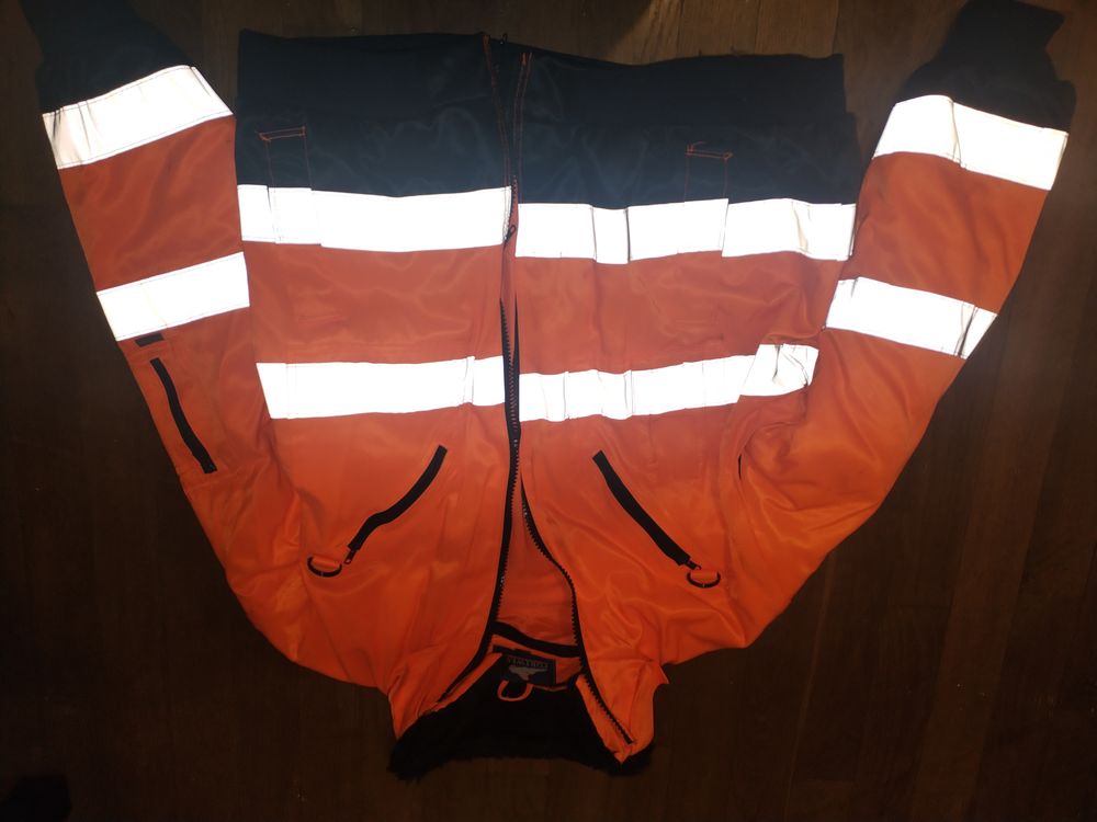 Veste de travail chantier homme orange (Taille XXL) 14 Brillon-en-Barrois (55)