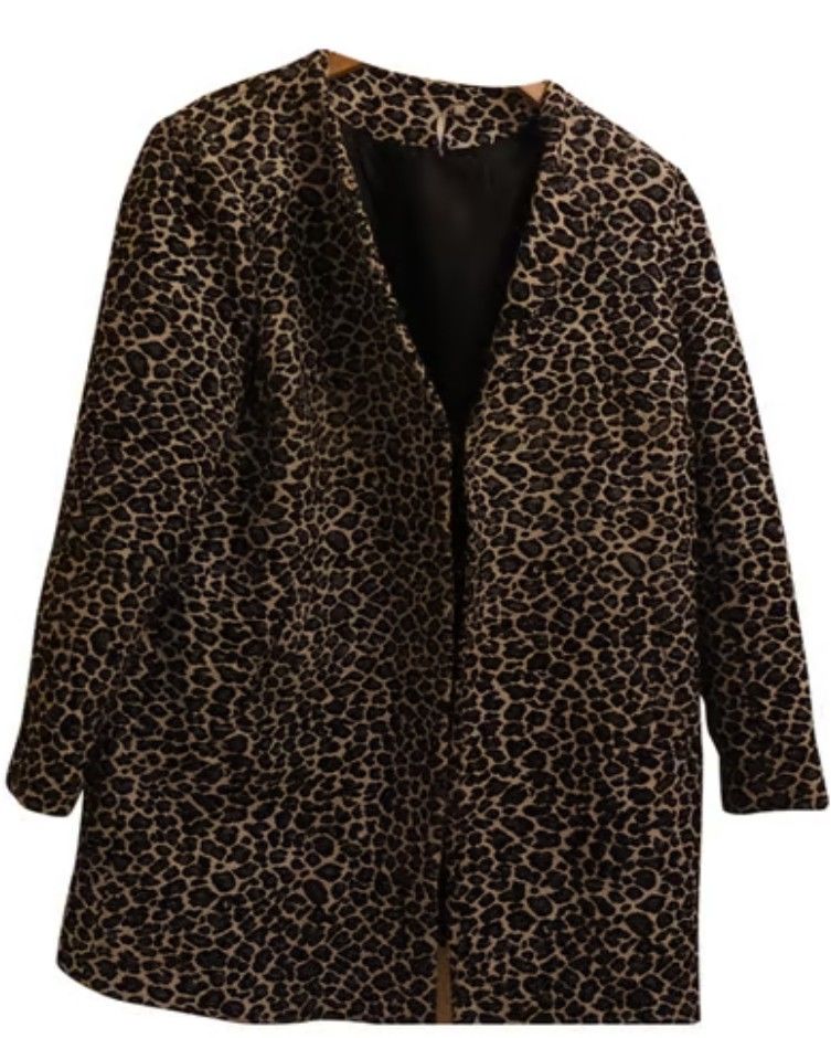 Veste velours longue motif animal taille 46 45 Levallois-Perret (92)