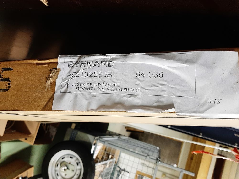 Vestiaires m�talliques 90 Villecresnes (94)