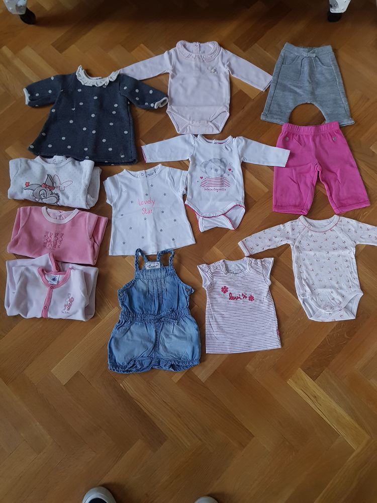 Lot de vêtement Fille bébé 3 mois 30 Guyancourt (78)