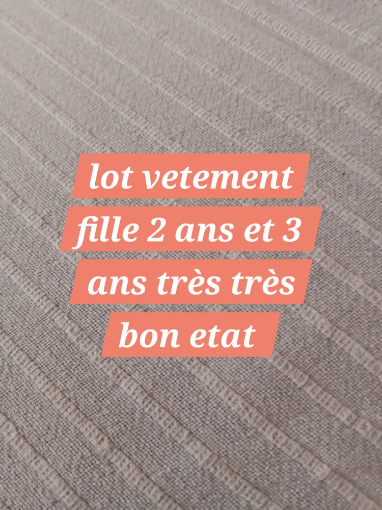 Lot vetement fille 2 ans 3 ans et 4 ans 1 Vers-sous-Selli�res (39)