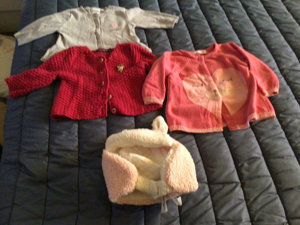  Lot v�tements b�b� fille 3 mois 
8 Royan (17)