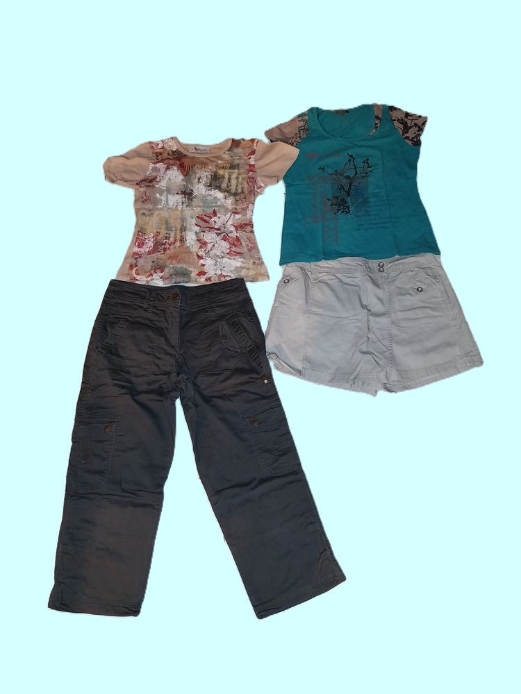 LOT VETEMENTS FEMME ETE TAILLE 38 14 Foss� (41)