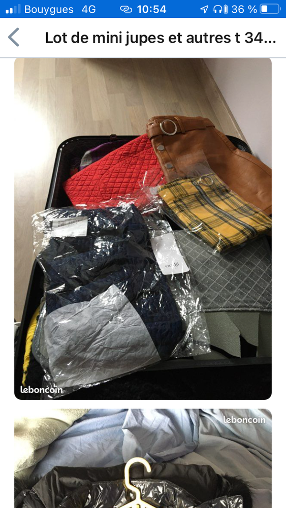 Lot de v�tements femme t 34/36 100 Gabarret (40)