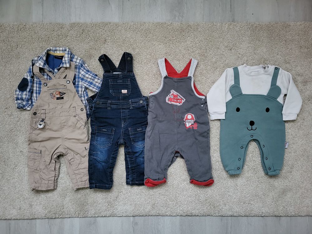 Lot v�tements gar�on 6 mois hiver + mi-saison - 109 pi�ces 130 Combaillaux (34)