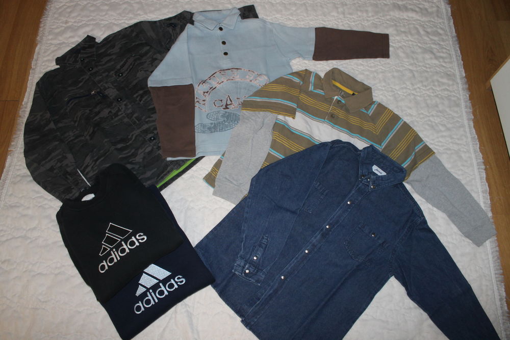 Lot 7 v�tements gar�on ? 10-12 ans, TBE 35 Paris 19 (75)