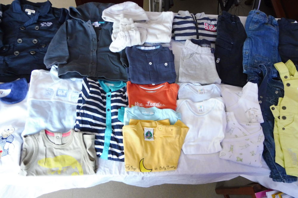V�tements en 6 mois Lot.3 25 Amiens (80)