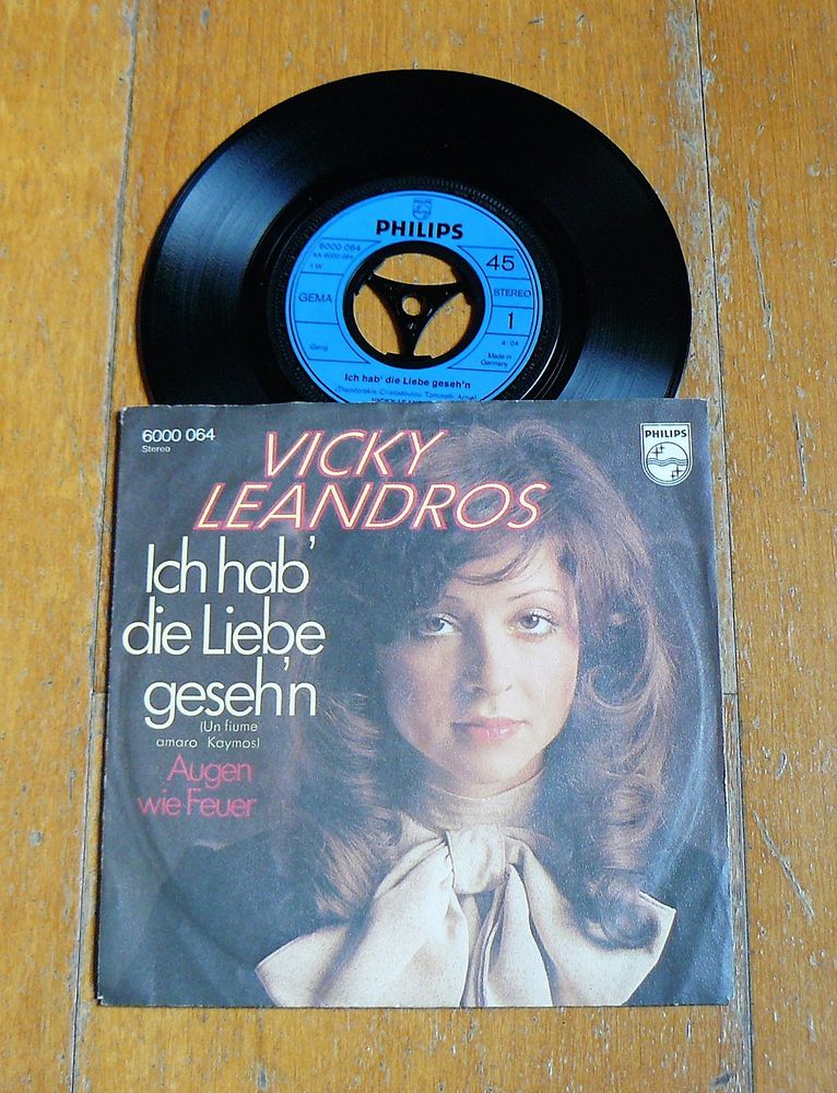 SP Vicky LEANDROS : Ich hab' die Liebe geseh'n - Philips 5 Argenteuil (95)