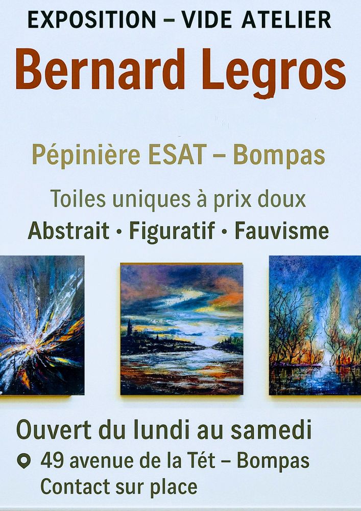 Vide atelier exceptionnel de peinture artistique 0 Perpignan (66)