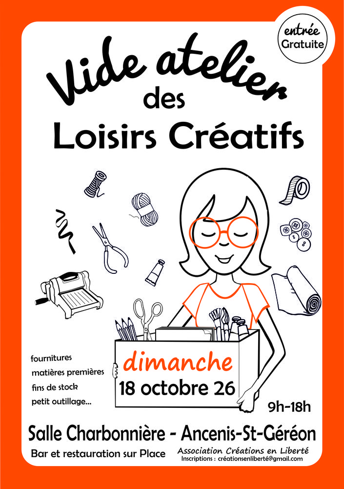 Vide atelier Loisirs Cr&eacute;atifs 0 Ancenis (44)
