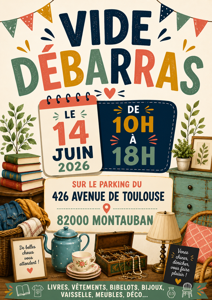 Vide d&eacute;barras 0 Montauban (82)