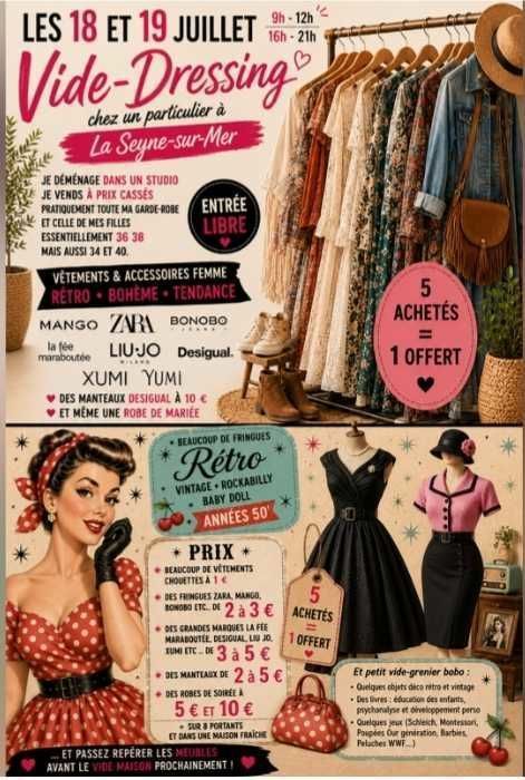 vide dressing et grenier 1 La Seyne-sur-Mer (83)